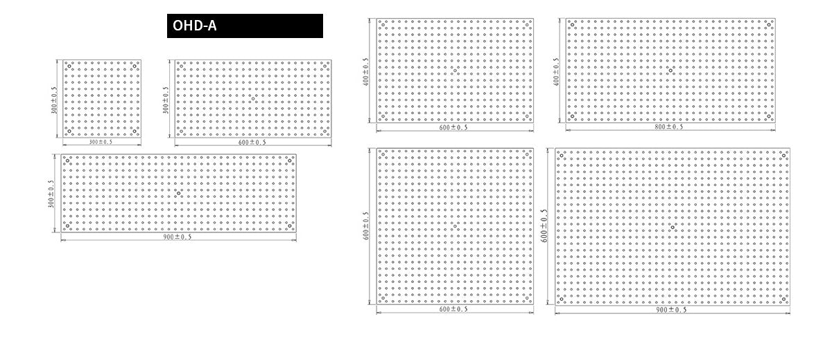 Standard Series Optical Breadboards