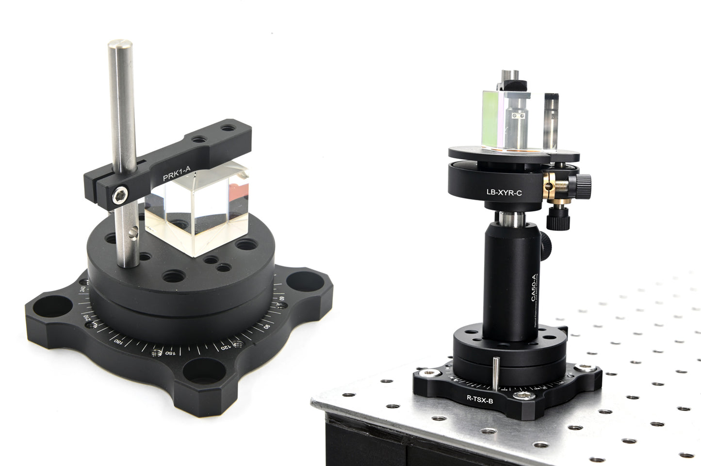 Manual 360° Rotation Stage with Two Hard Stops