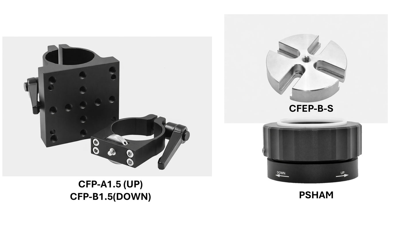 Ø1.5" Post Clamps with Tapped Mounting