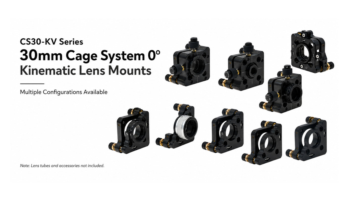 3-, 4- and 5-Axis Kinematic Mounts