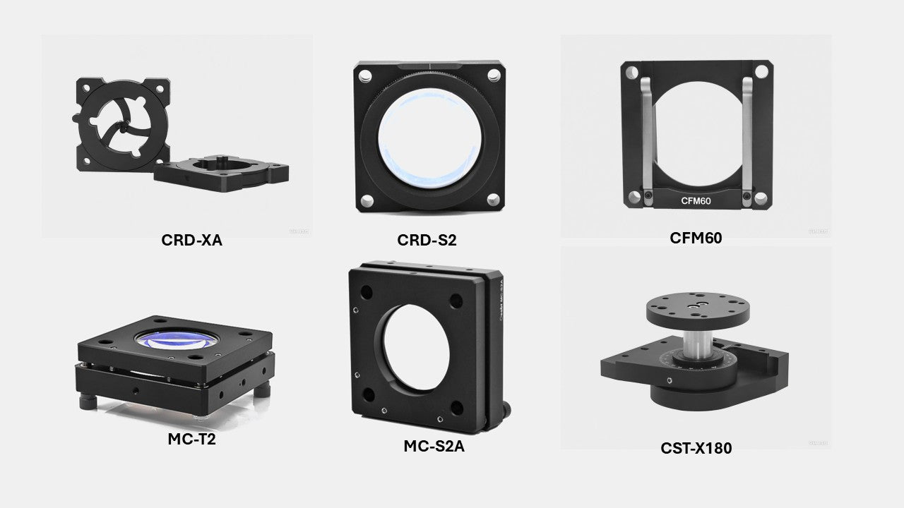 60 mm Cage System Optic Mounts