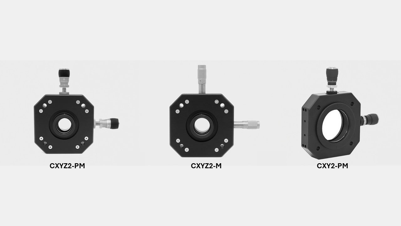 60 mm Cage System Translation Optic Mounts