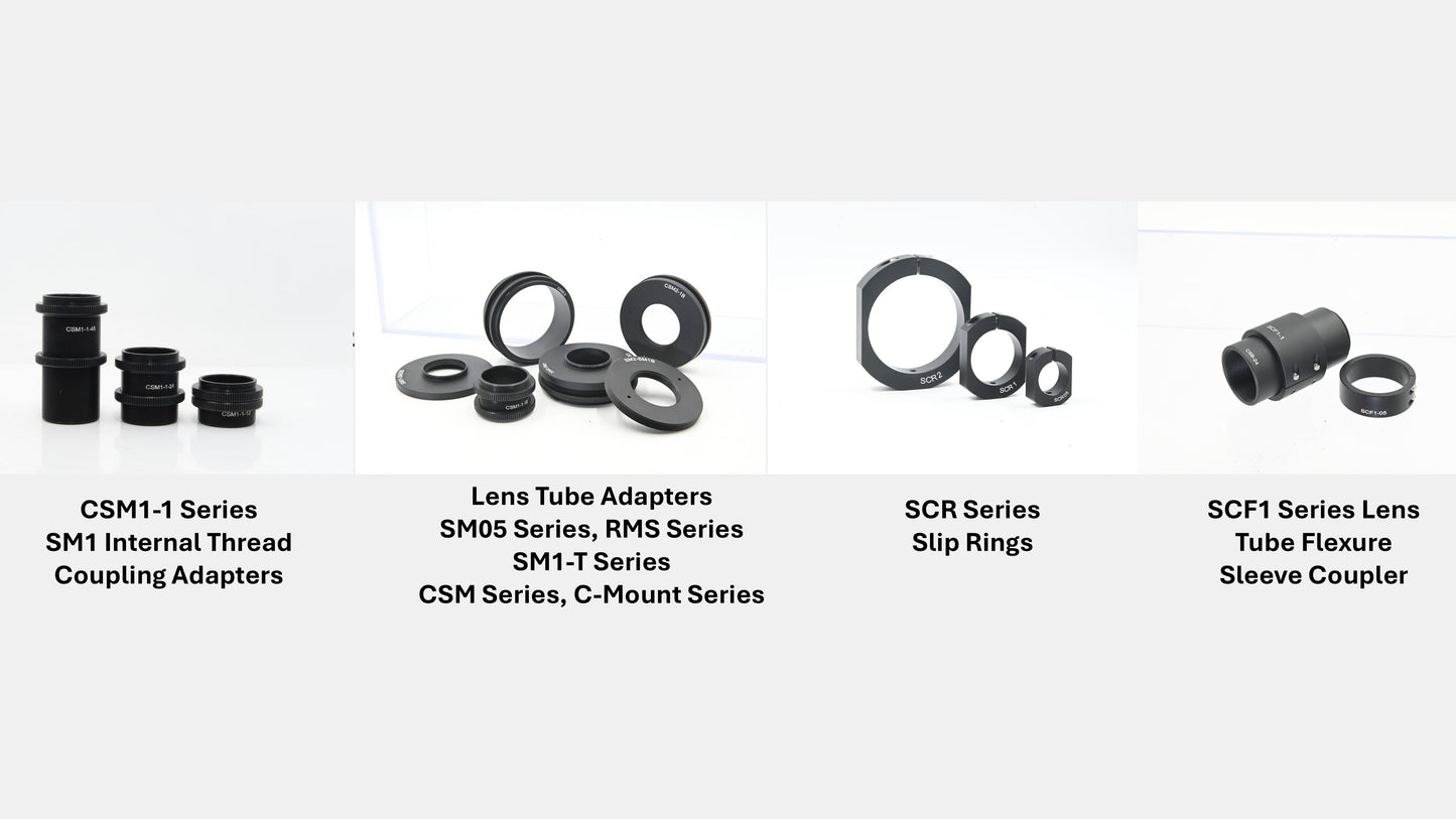 Optical Component Thread Adapters