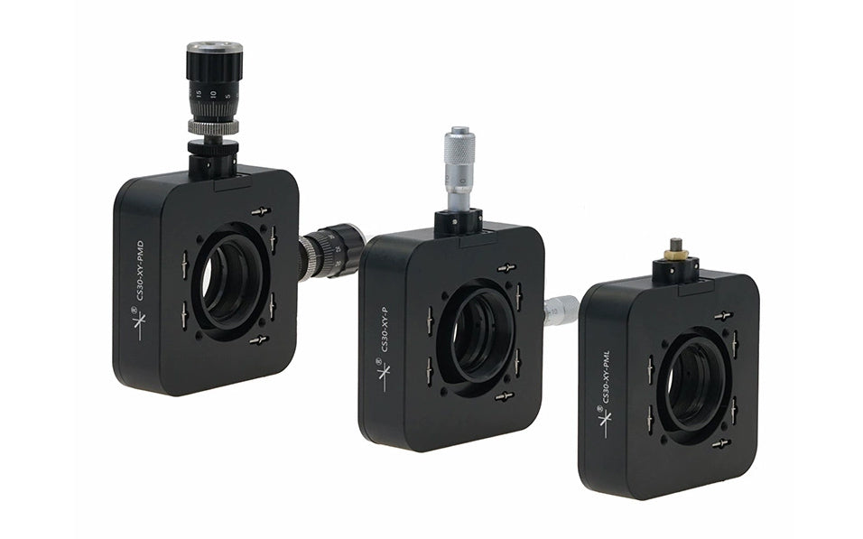 XY Translation Mounts for 30 mm Cage Systems, 6 mm Travel