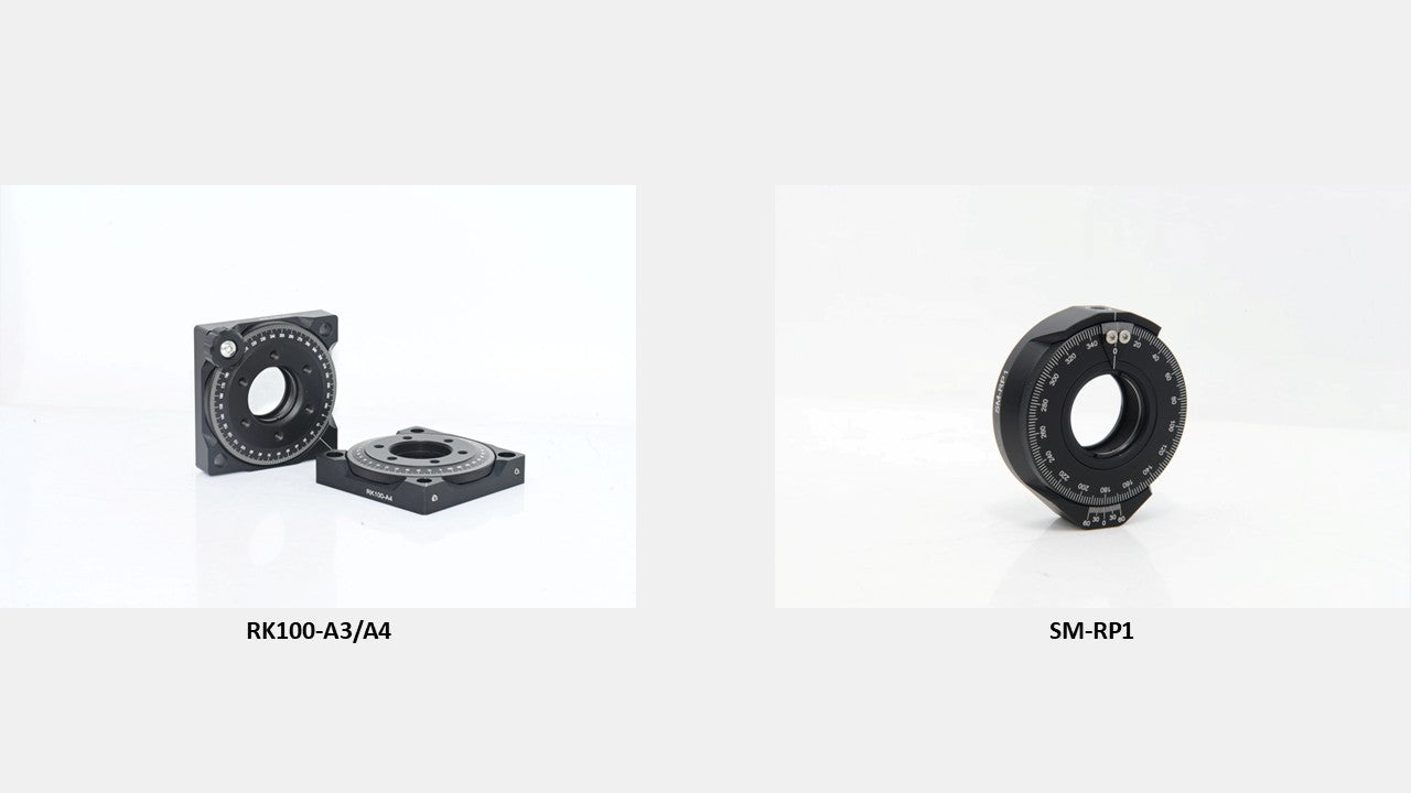Manual, Continuous Rotation Mounts
