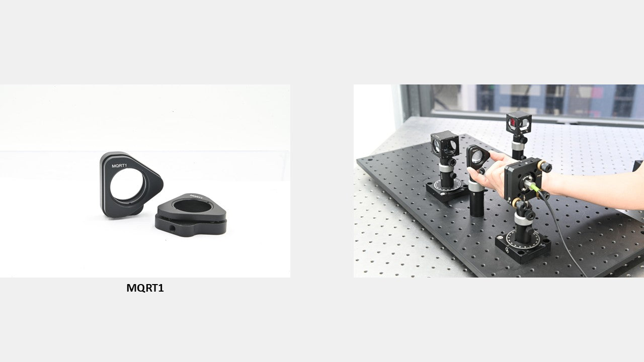 Optics Mount with Quick Release Mounting Carriage