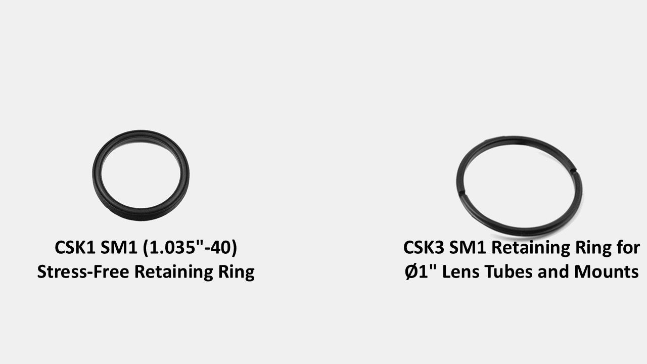 Ø1" Lens Tubes