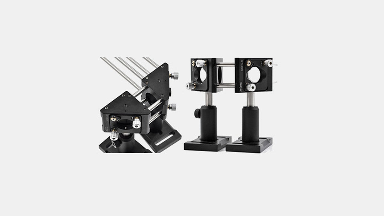 Right-Angle Kinematic Mirror Mounts for 30 mm Cage Systems