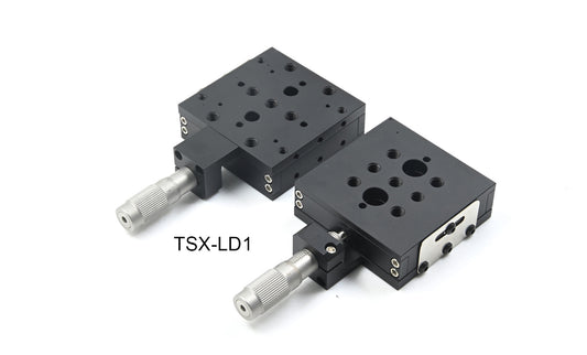 Single-Axis Translation Stage with Standard Micrometer, Travel Range 12 mm
