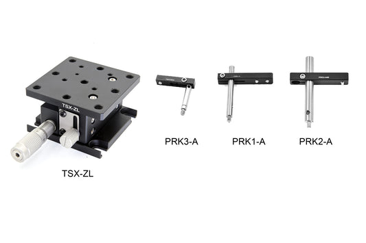 Z Axis, Platform Surface 63mm x 63mm, Travel Range 8.5 mm, Crossed Roller Bearings
